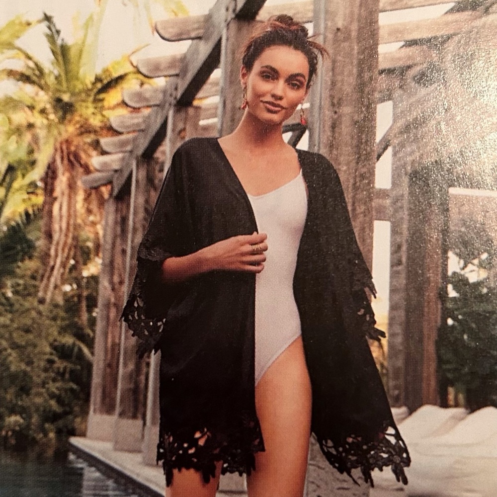 Stella & Dot Devin Kimono Beach Cover-up
